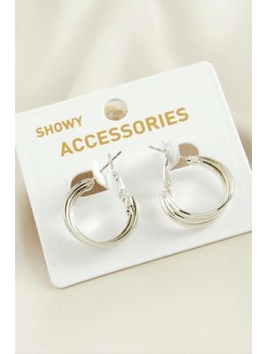 3 Sıra Trend Halka Küpe Nemere