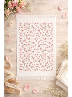 %100 Pamuk Saçaklı Dijital Baskı El&yüz Havlusu 40X60 Cm–yumuşak Doku,yüksek Su Emici Mutfak Havlusu