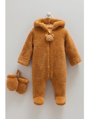 Caramell Erkek Bebek Peluş Tulum CAR-2110