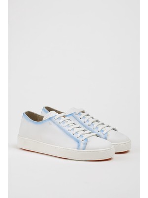 Faruk Balkanas Zuma V2 Model Natural Deri Eva Taban Sneaker Ayakkabı