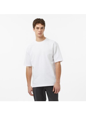 Nautica Erkek Beyaz Relax Fit T-Shirt V57260T.1BW