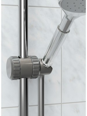 3D Snaxx Ayarlanabilir Duş Başlığı Tutucu -Universal Uyumlu Sabitleyici -Duş borusunun çapı(2 - 3) cm