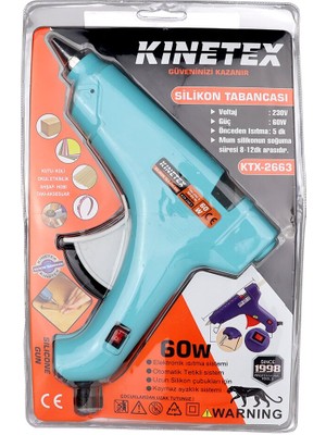 Nemere 60W   Anahtarlı  Sıcak Mum Silikon Tabancası (4887)