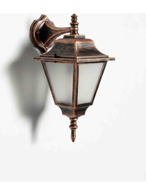 Led Projem Ters Kare Fener Bahçe Aplik