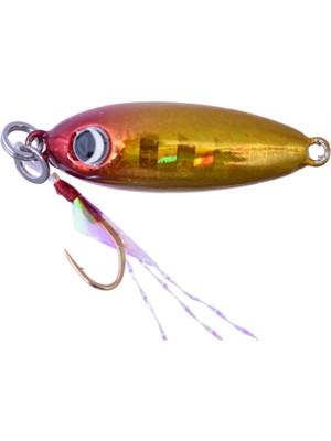 Major Craft Nano Aji Metal 1.0gr 12MM #03 Red Gold Uv