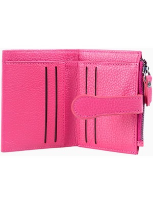 Grande Gerçek Deri Kadın Cüzdanı Hakiki Deri Küçük Boy