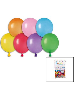 Nemere Renkli Su Balon 3 Inç - 8cm - 500PCS (4887)