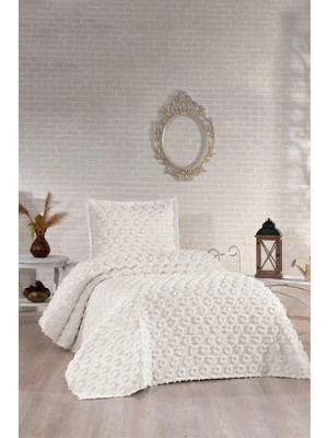Danteel Home Daisy 2 Parça Tek Kişilik Pike Takımı Krem