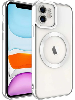 Sh Ticaret Newface Iphone 12 Kılıf Kross Magneticsafe Kapak - Titan Gri