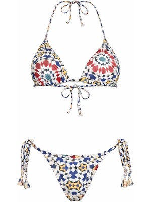 Pierre Cardin Brazilian Üçgen Bikini Takımı Desenli 2172206