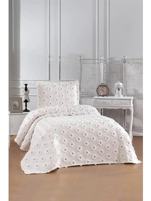 Danteel Home Soft 2 Parça Tek Kişilik Pike Takımı Beyaz