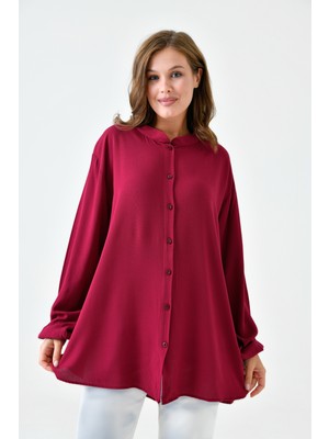 Mermaya Pamuklu Bürümcük Kumaş, Oversize Gömlek