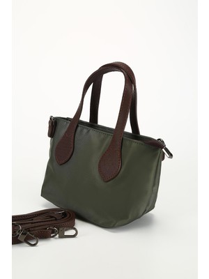 Zoe-Yeşil El ve Omuz Kadın Çantası