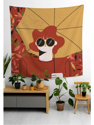 Alamodecor Duvar Örtüsü Duvar Halısı