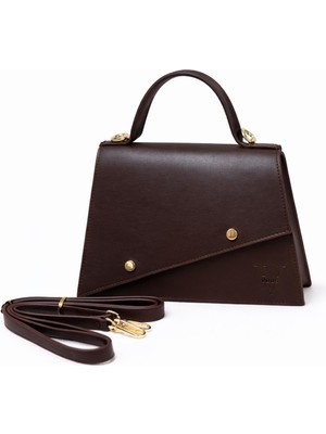 Chloe El ve Omuz Kadın Çantası Kahverengi