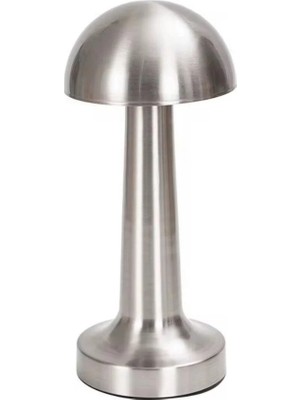 Store Mania Ieg™ Şarjlı Kablosuz Mantar Masa Lambası Dokunmatik 3 Renk LED Modern Tasarım