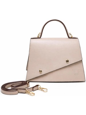 Chloe El ve Omuz Kadın Çantası Vizon