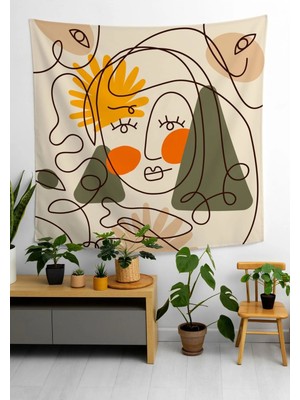 Alamodecor Duvar Örtüsü Duvar Halısı