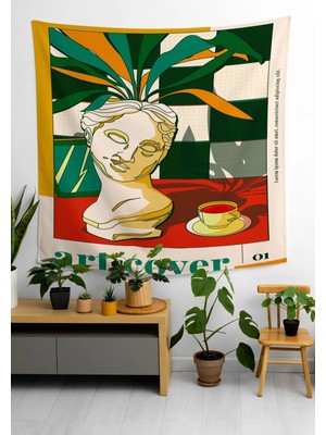 Alamodecor Duvar Örtüsü Duvar Halısı