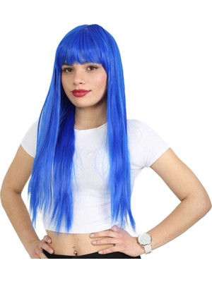 Indispensablely Uzun Kahküllü Fiber Sen Peruk / Koyu