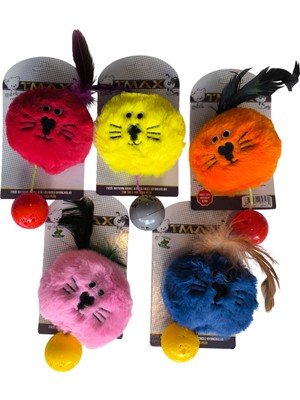 Indispensablely Sesli Catnipli Peluş Kedi Köpek Oyuncağı Çeşitli Renklerde 15 cm