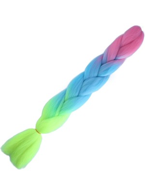 Indispensablely Afrika Örgülük Ombreli Sen 100 Gr. / Pembe / Açık / Neon Sarı