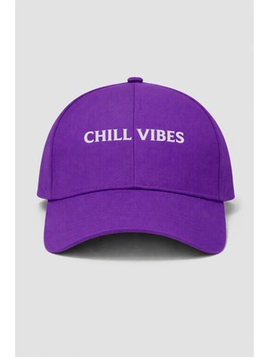 SF Collection Chıll Vıbes Baskılı Unisex Basic Spor Şapka
