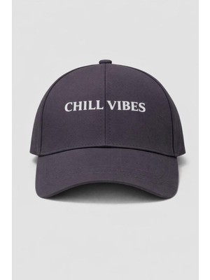 SF Collection Chıll Vıbes Baskılı Unisex Basic Spor Şapka
