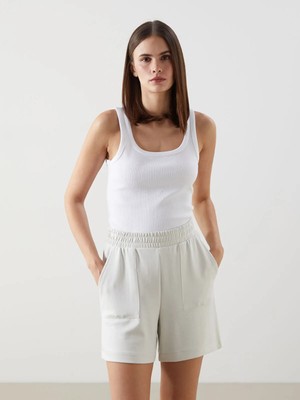 Lc Waikiki Yeni Sezon Beli Lastikli Kadın Şort