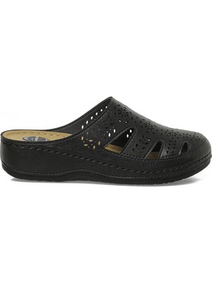 Polaris 164347.Z6FX Siyah Kadın Terlik