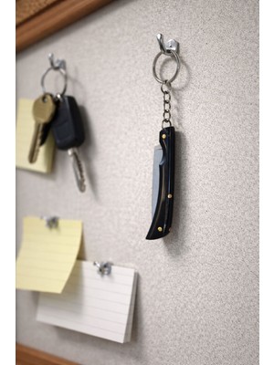 Seymen Bıçakçılık Mini Anahtarlık Tasarımlı Katlanır Bıçak – Hediyelik Koleksiyon Ürünü