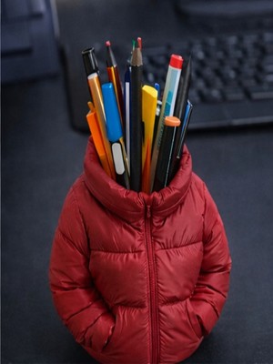 Lumiyo Bordo Erkek Mont Kalemlik