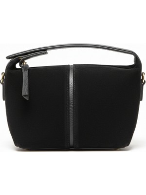 Helen Siyah - Minimal Süet Çanta