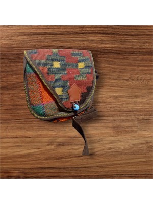 Öykücanbu Otantik El Dokuması Askılı Oval Çanta