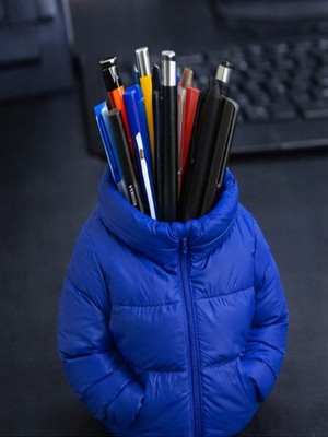 Lumiyo Mavi Erkek Mont Kalemlik