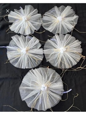 Bonicce 10 Adet Düğün Arabası Süsü Gelin Arabası Konvoy Süsü Bohça Süsü Çeyiz Süsü