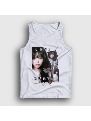 Presmono Unisex Beyaz Love Hurts Choi Ye Na Yena Iz One Atlet