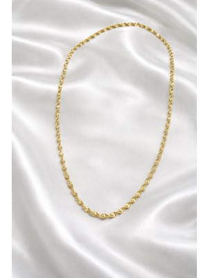 Suzi Shine cm 14K Altın Kaplama Singapur Kolye