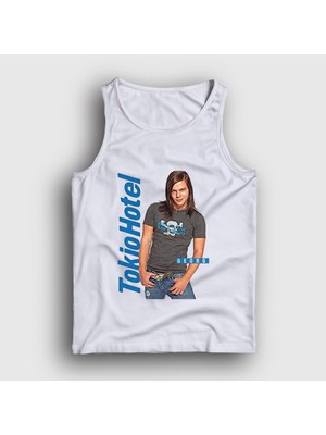 Presmono Unisex Beyaz Poster Georg Listing Tokio Hotel Atlet
