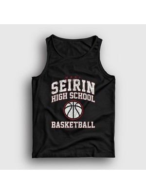 Presmono Unisex Siyah Seirin High School Kuroko's Basketball Atlet