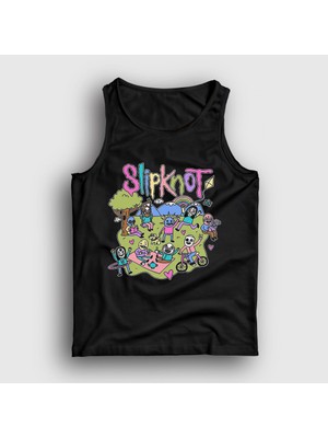 Presmono Unisex Siyah Picnic Piknik Metal Slipknot Atlet