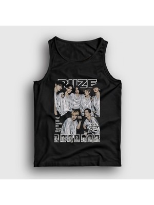 Presmono Unisex Siyah Talk Saxy K Pop Riize Atlet