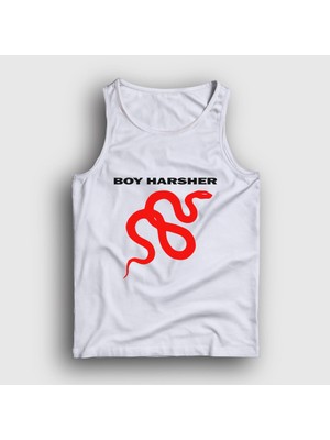 Presmono Unisex Beyaz Snake Boy Harsher Atlet