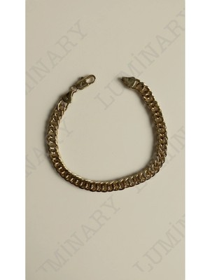 Luminary Atelier Xuping Premium Gold Gurmet Bileklik – Kalın Zincir Model