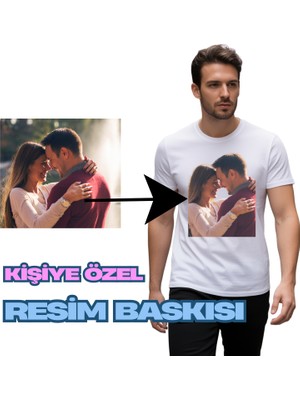 spldizayn Kişiye Özel Resim Baskılı Tişört Unisex