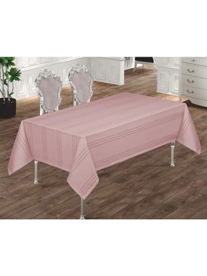 Gön Ev ve Otel Tekstili Şık Leke Tutmaz Masa Örtüsü 160X220 cm – %100 Polyester, 8-12 Kişilik