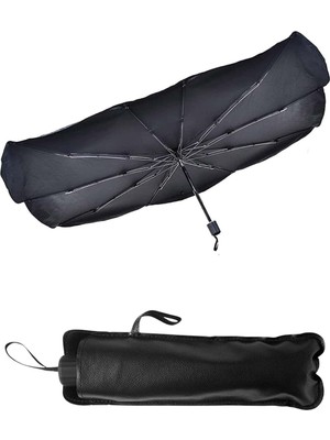 Dukkanıum Ön Cam Güneşlik Şemsiye Tüm Araçlar Için Araba Katlanabilir Güneşlik