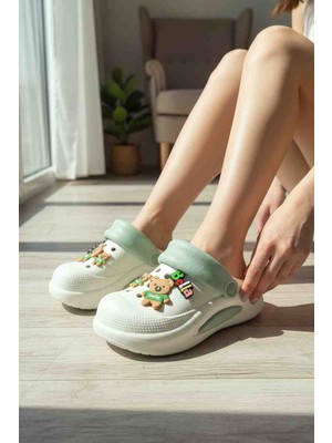 Moda Fiesta Dolgu Taban Ortopedik Terlik Hemşire Hastane Bahçe Günlük