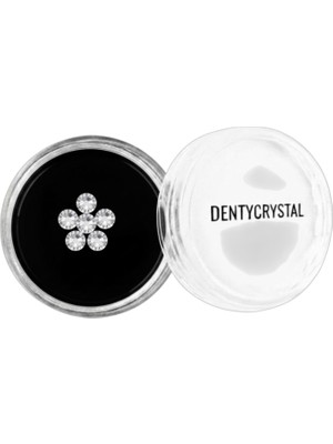 Generic Dentycrystal Diş Pırlantası Papatya Desenli Beyaz (Avusturya Kristallerinden Oluşturulmuş Özel Set )
