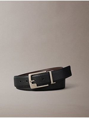Calvin Klein Erkek Ss Mono Frame Buckle 35MM Kemer